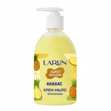 LARUN Sweet mousse Жидкое крем-мыло Ананас 500мл